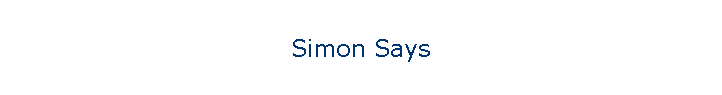 Simon Says
